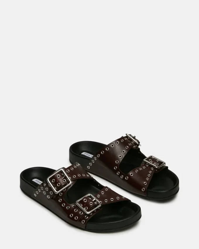 Abott em couro bordô Abott em couro bordô