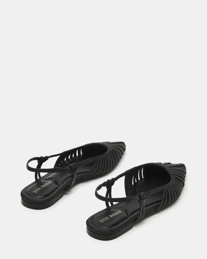 Alandria Black Raffia