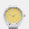 Anel de relógio amarelo Anel de relógio amarelo