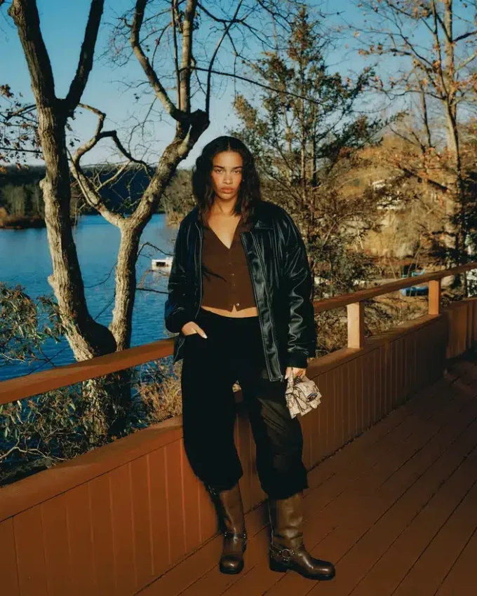 Astor em couro castanho Astor em couro castanho