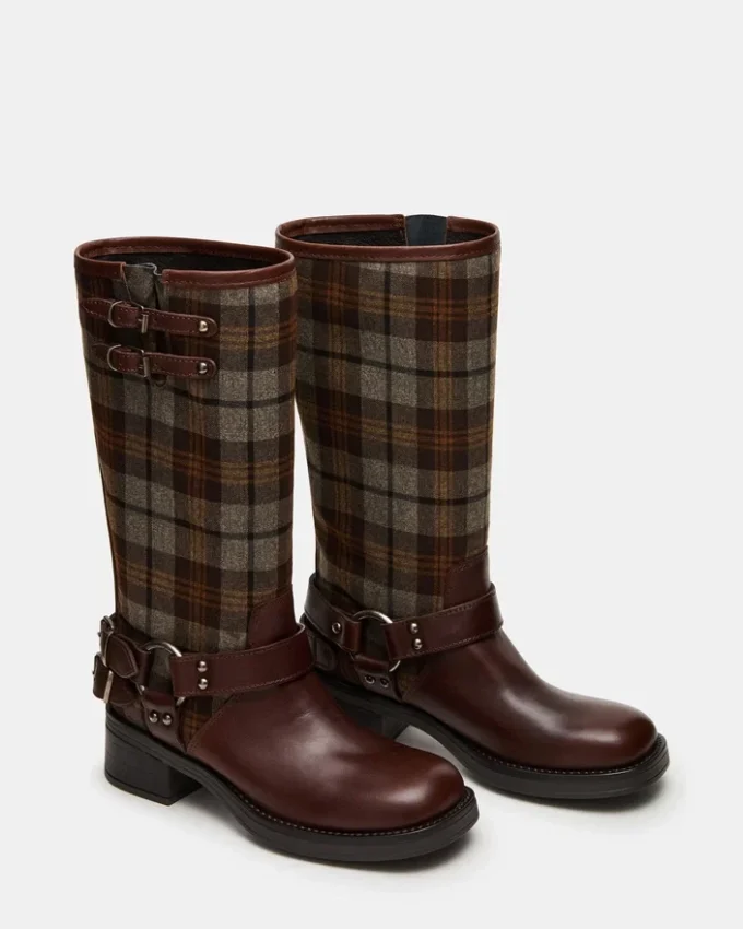 Astor Flannel Castanho Multi