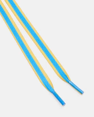 Atacadores e pingentes para sapatos Azul/Amarelo