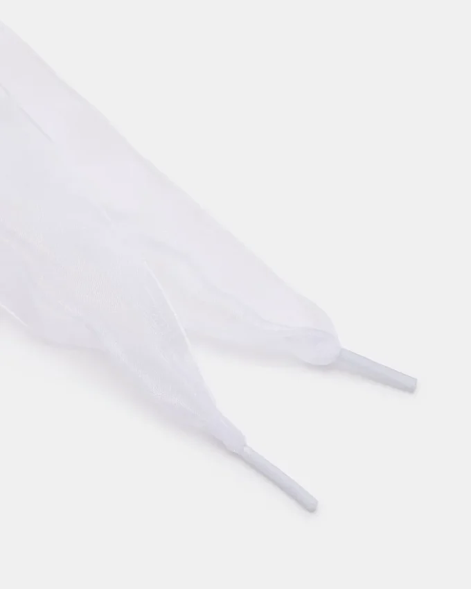 Atacadores e pingentes para sapatos Branco