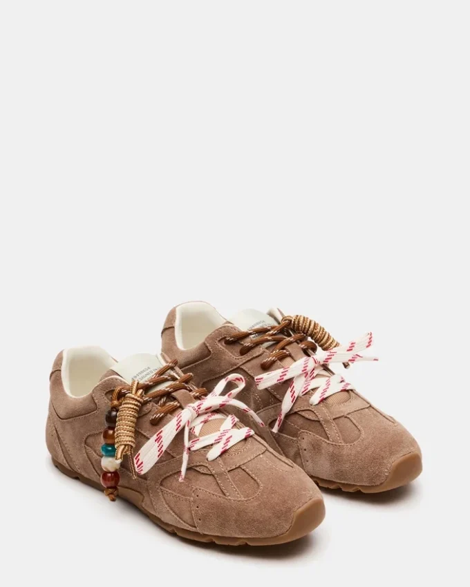 Aziel Charm Camurça Cinza-Acinzentado