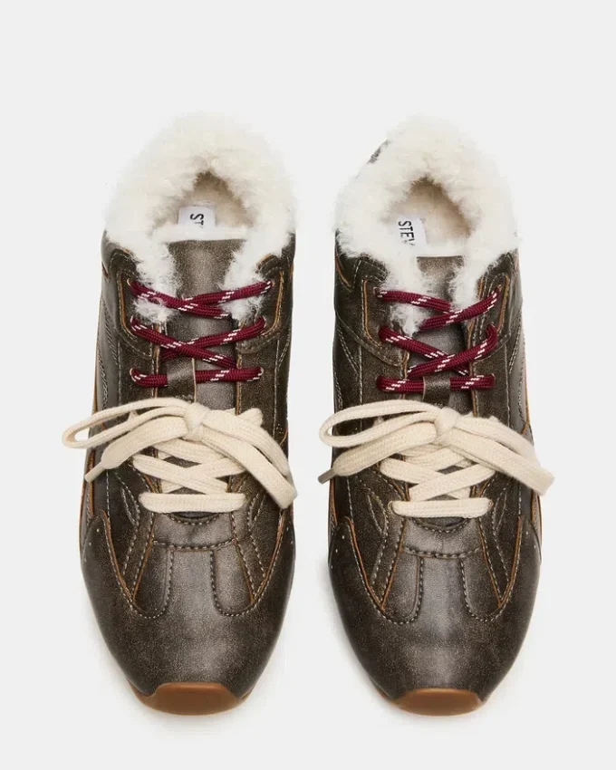 Aziel Pele Sintética Castanha Desgastada