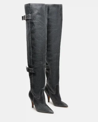 Baddie Preto Desgastado