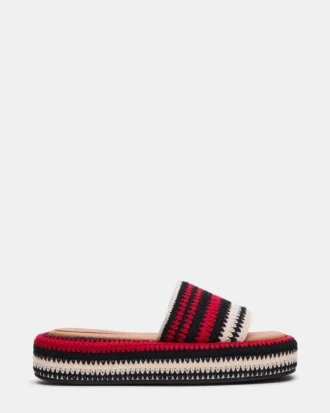 Beachy Woven Red Multi
