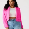 Blazer Serenea Rosa Choque Blazer Serenea Rosa Choque