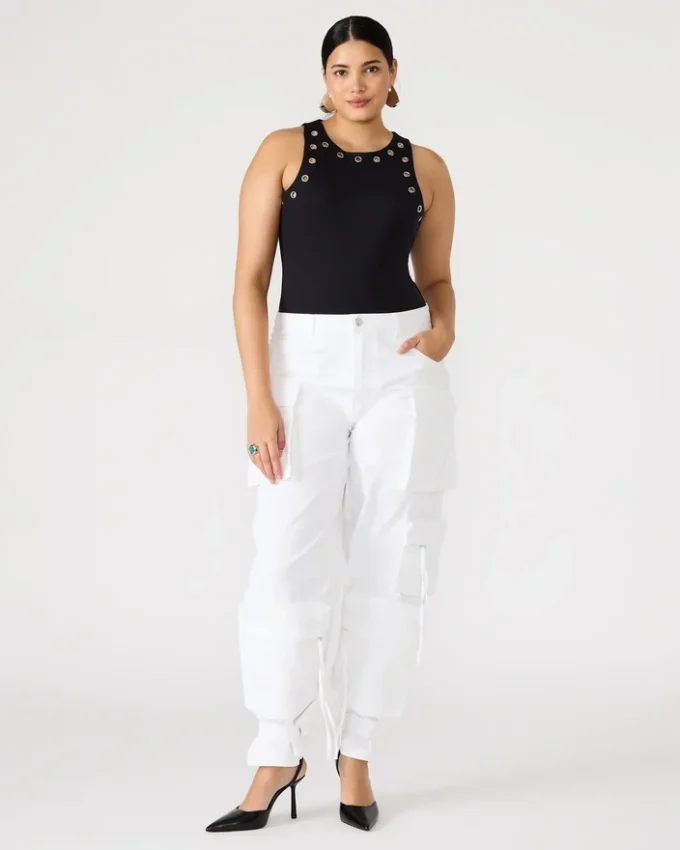 Body Nico com ilhós Preto