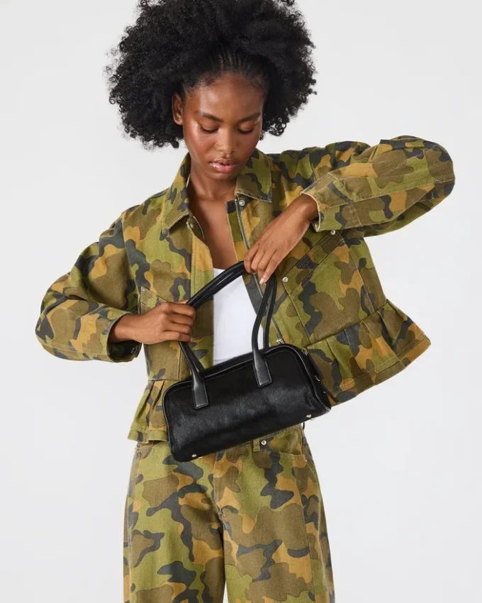 Bolsa Anise Preta Multicolorida