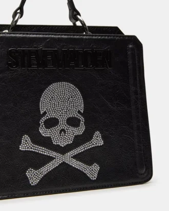 Bolsa Evelyn Skull Preta