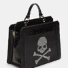 Bolsa Evelyn Skull Preta