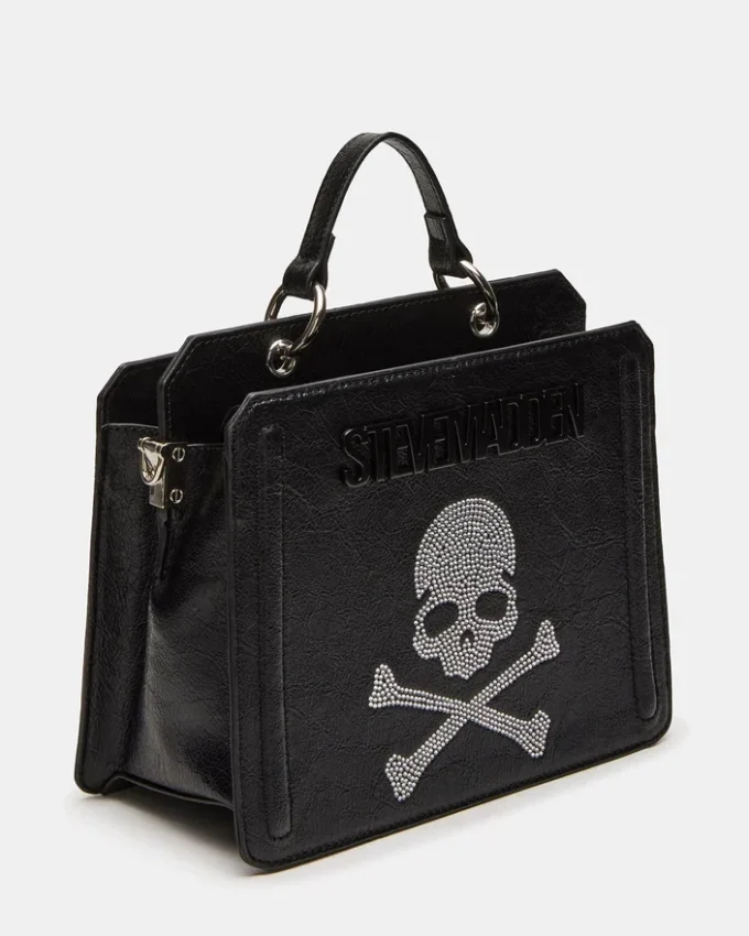 Bolsa Evelyn Skull Preta
