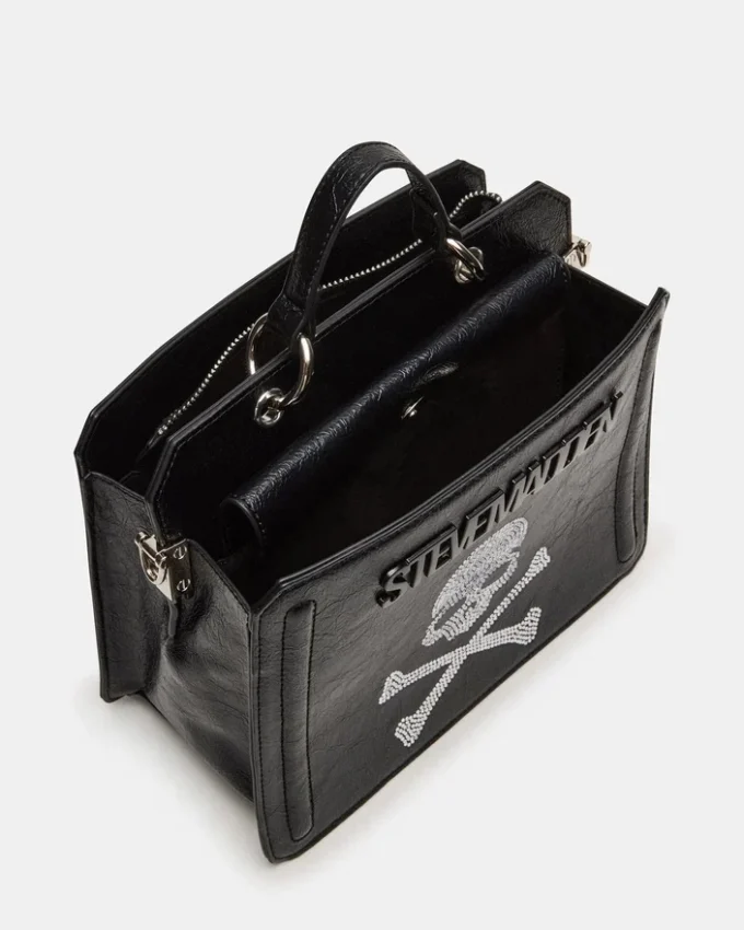 Bolsa Evelyn Skull Preta