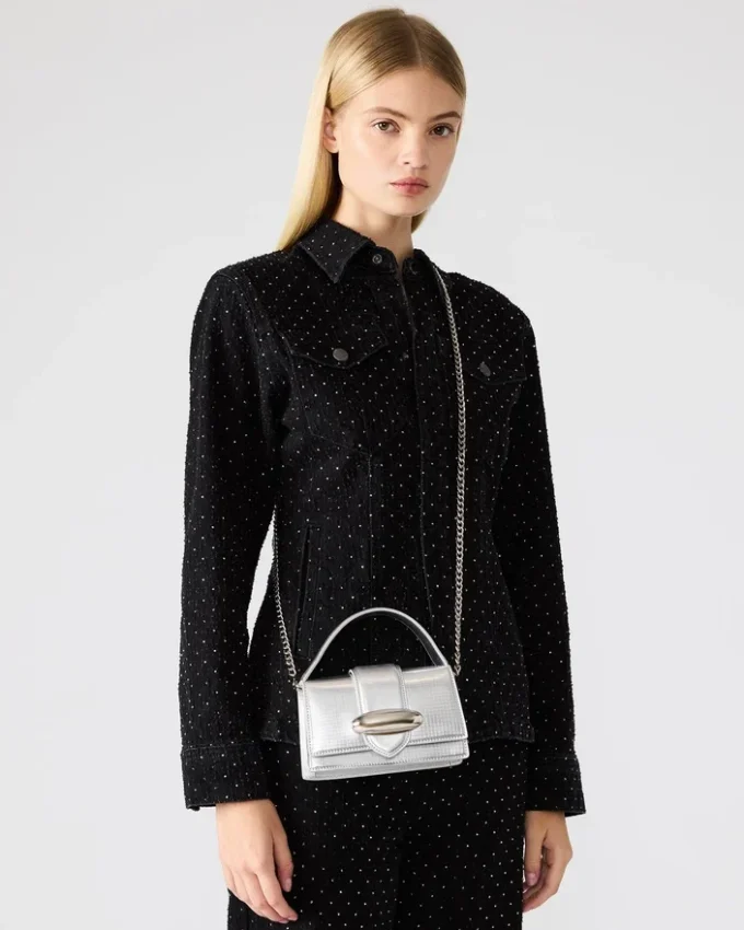 Bolsa Mishell Silver Disco