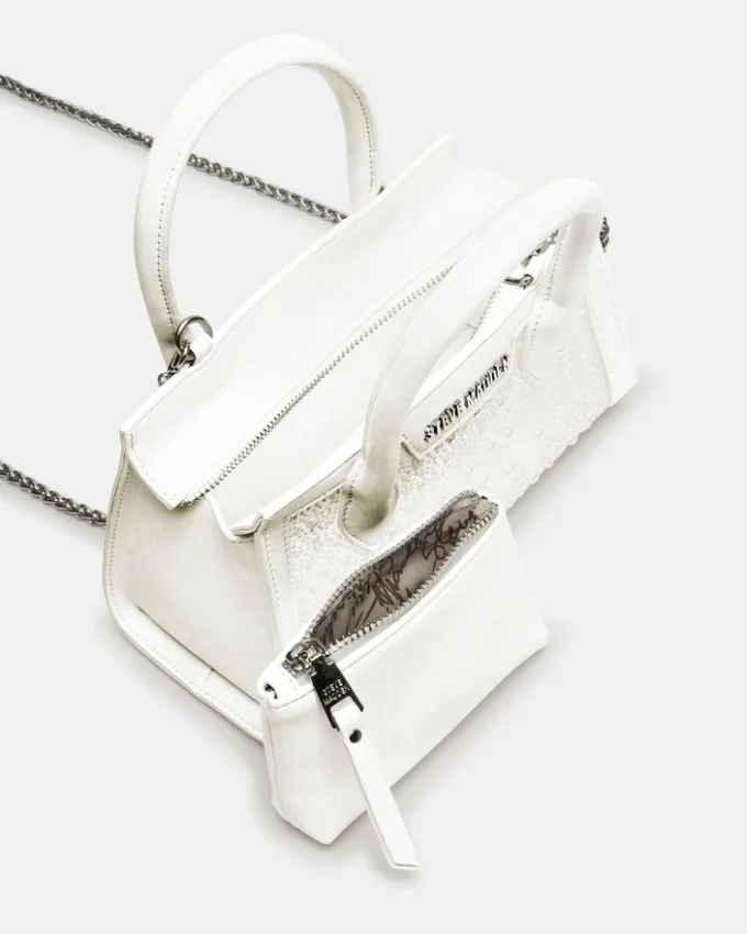 Bolsa Pêssego Branco Multicolorido