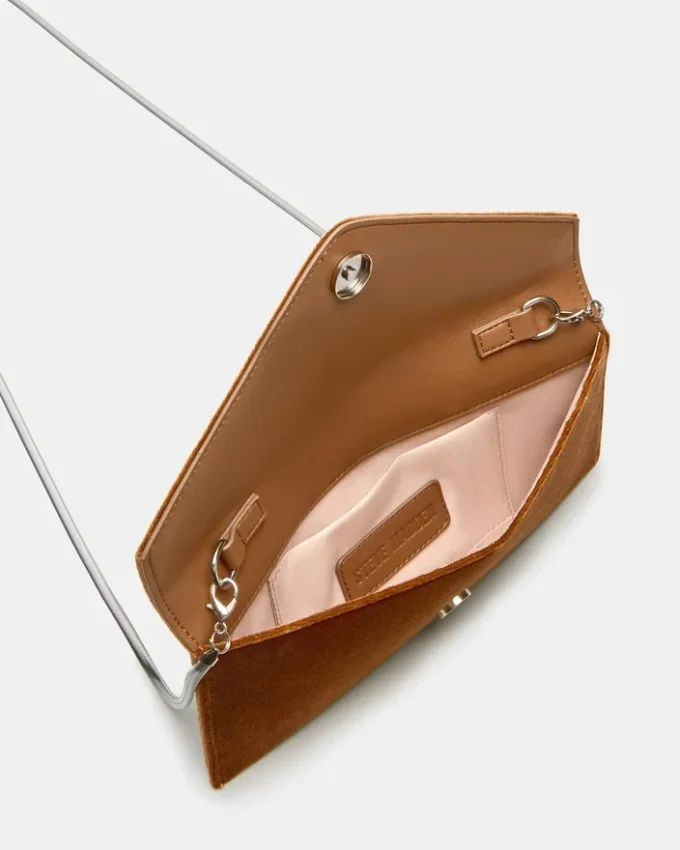 Bolsa Smooth em tecido Rust