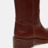 Bota de couro Riggs Rust de cano largo Bota de couro Riggs Rust de cano largo