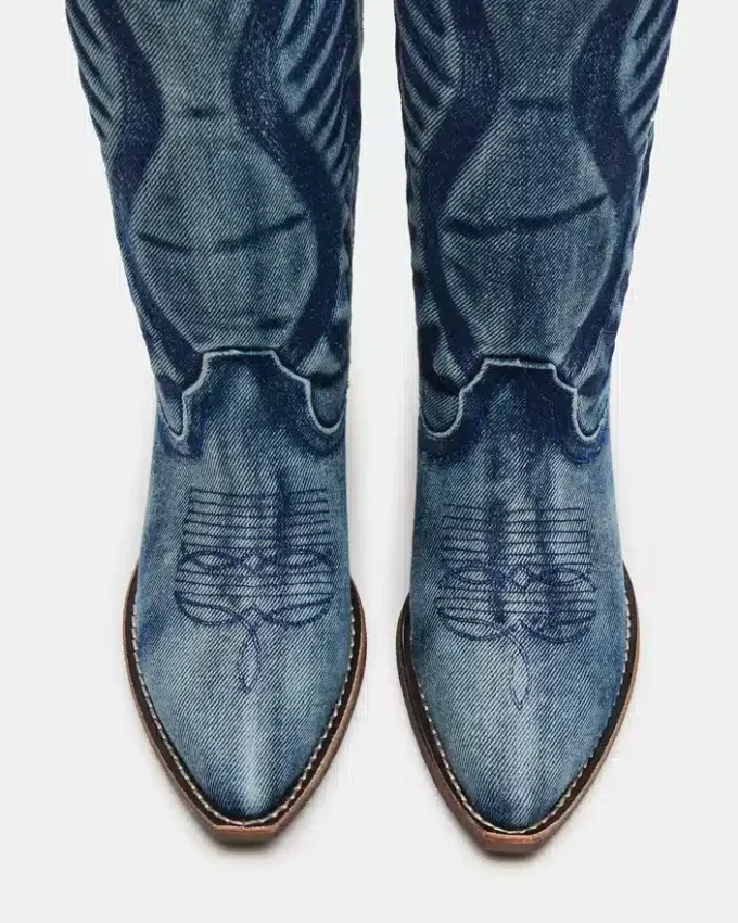 Botas de ganga Albany com cano largo Botas de ganga Albany com cano largo