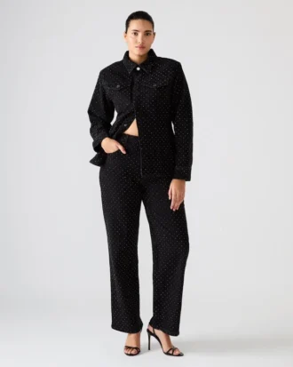 Calças de ganga Avaline Crystal Jean Black