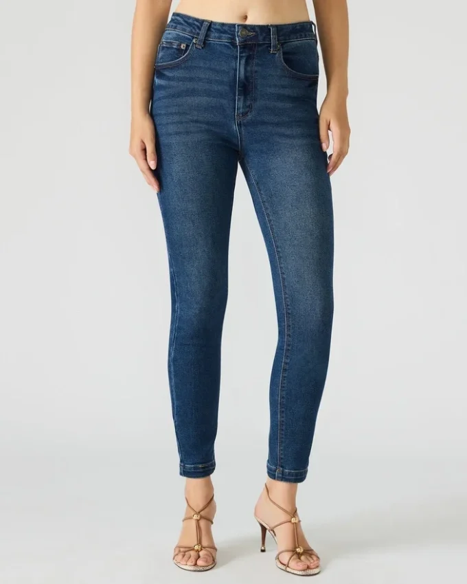 Calças de ganga Lona Jean Midnight Blue