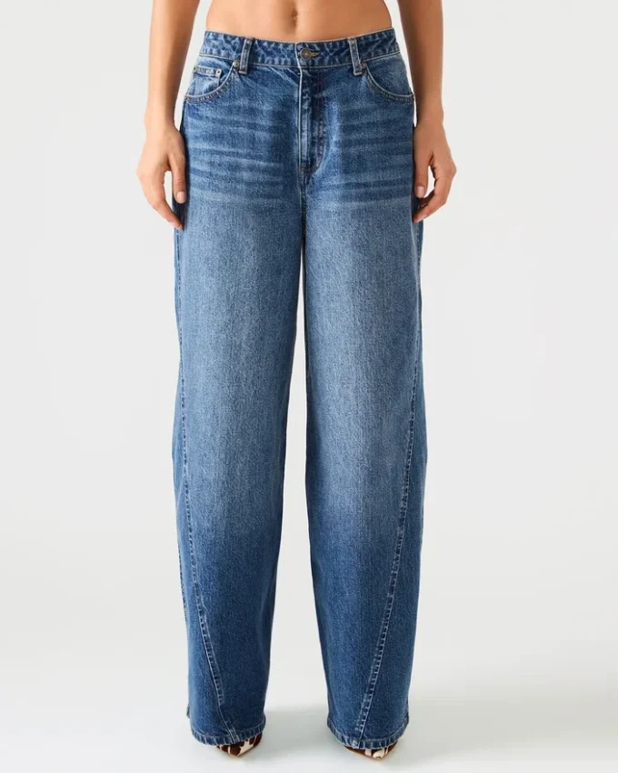 Calças de ganga Rori azul-marinho escuro