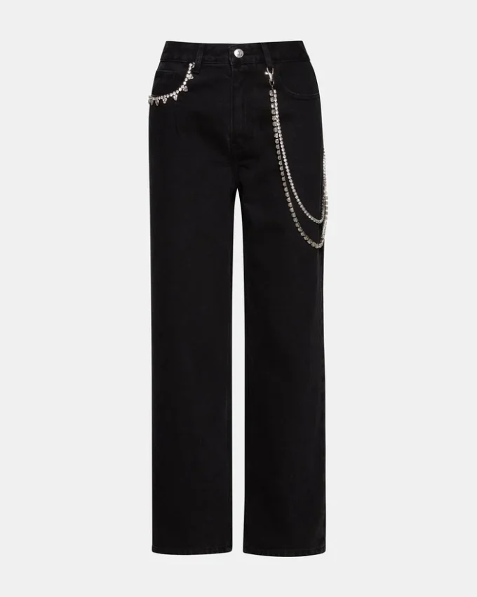 Calças de ganga Swift pretas Calças de ganga Swift pretas