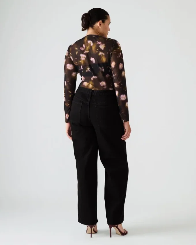 Calças de ganga Swift pretas Calças de ganga Swift pretas