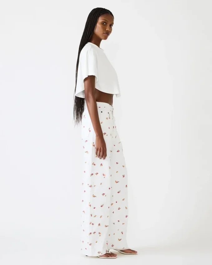 Calças de ganga Sydnee Floral Antique