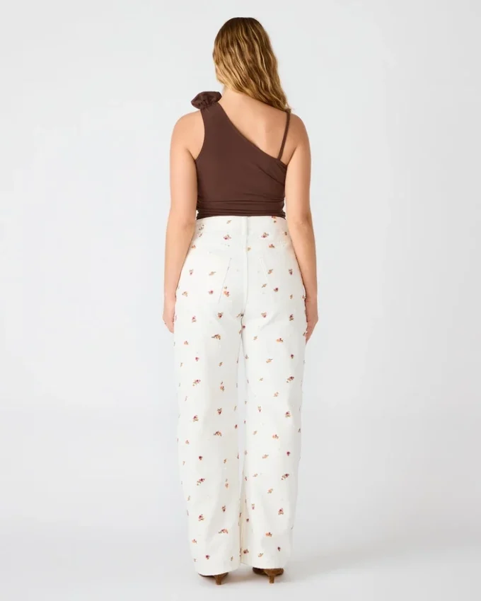 Calças de ganga Sydnee Floral Antique