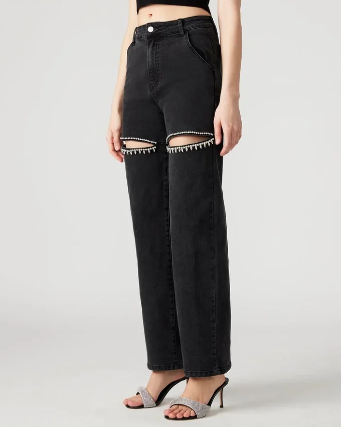 Calças de ganga Taylor pretas