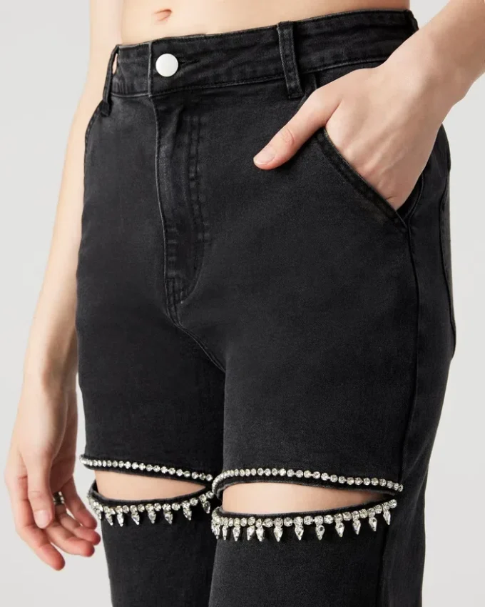 Calças de ganga Taylor pretas