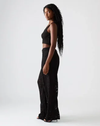 Calças Tre Lace Preto