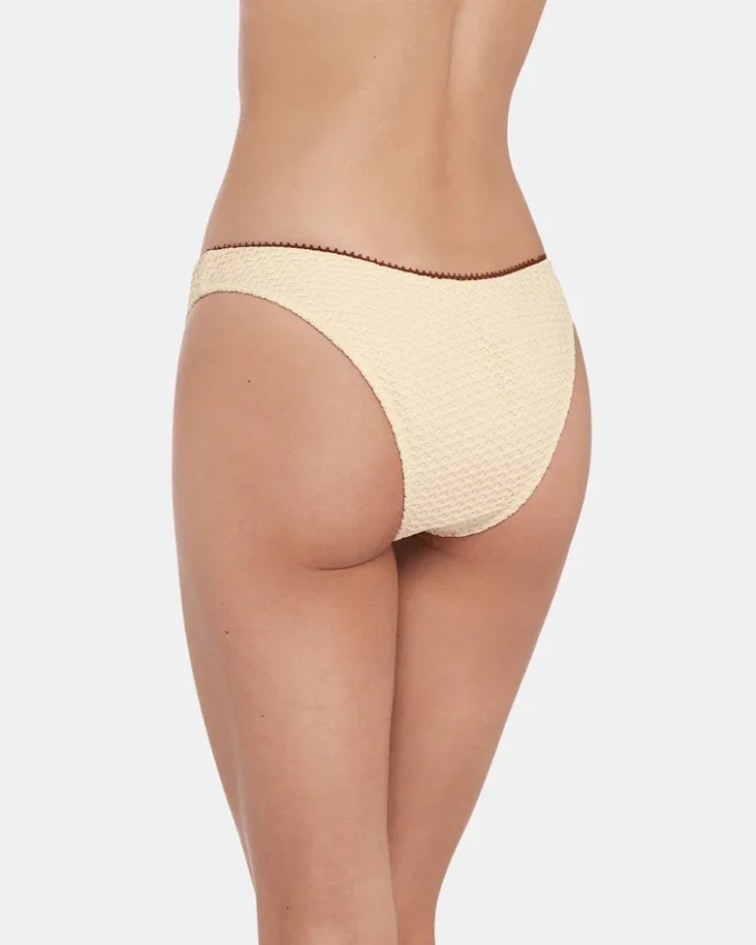 Calcinha de biquíni em croché Pearl