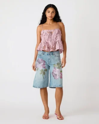 Calções Kesha Azul Seabreeze