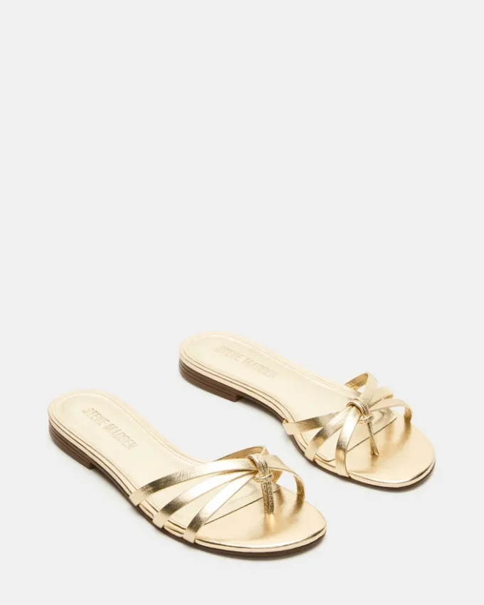 Calissi em couro champanhe Calissi em couro champanhe