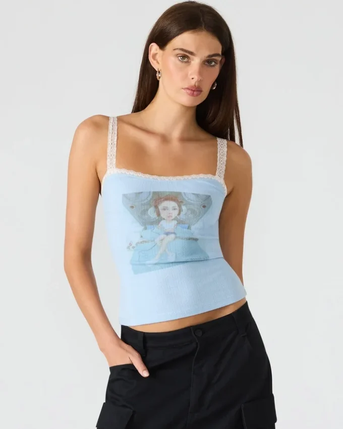 Camisola sem mangas Love Goldie Surf Blue