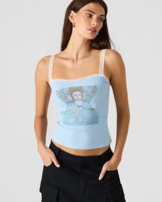 Camisola sem mangas Love Goldie Surf Blue