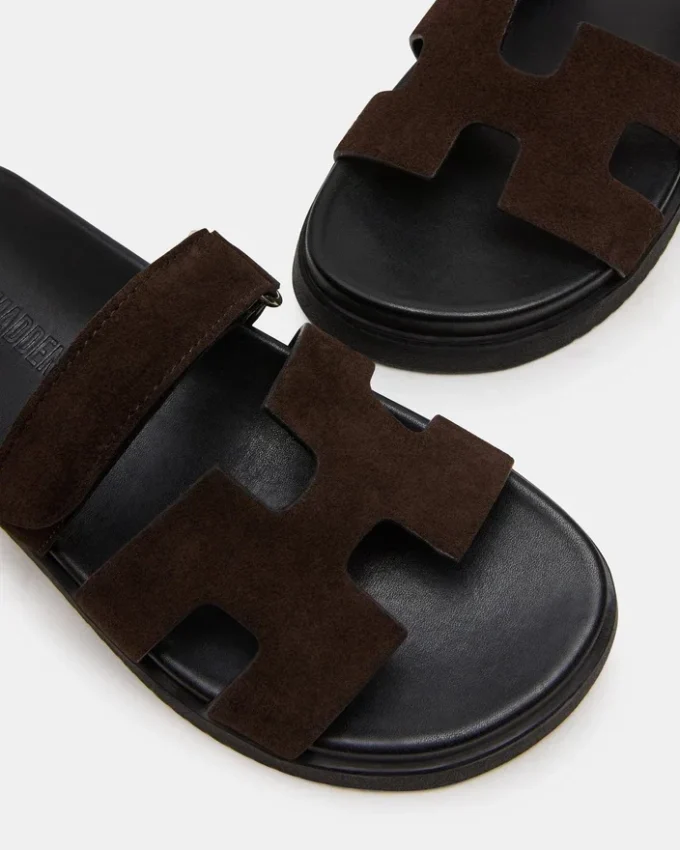 Camurça castanha chocolate Mayven