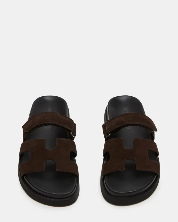 Camurça castanha chocolate Mayven