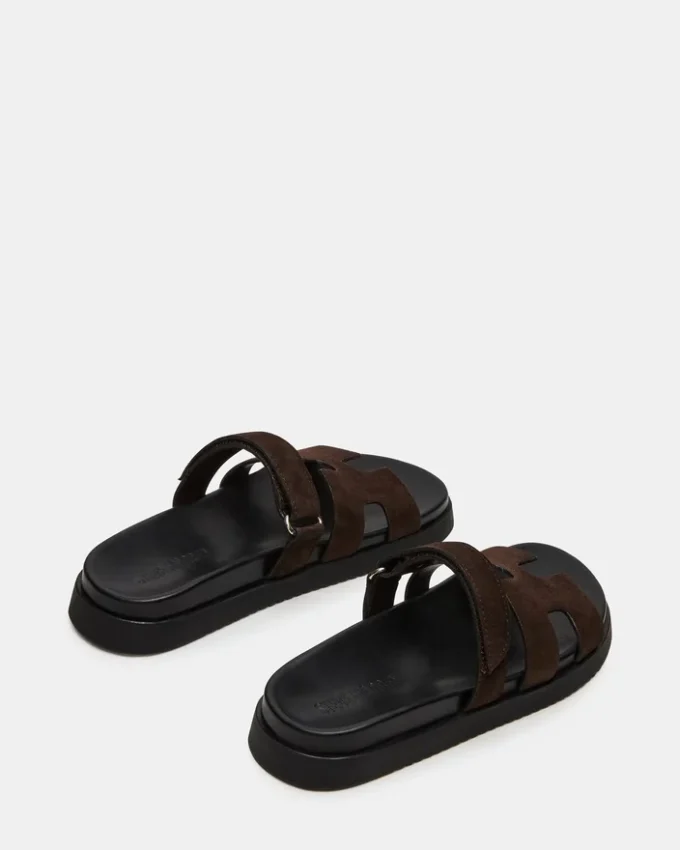 Camurça castanha chocolate Mayven