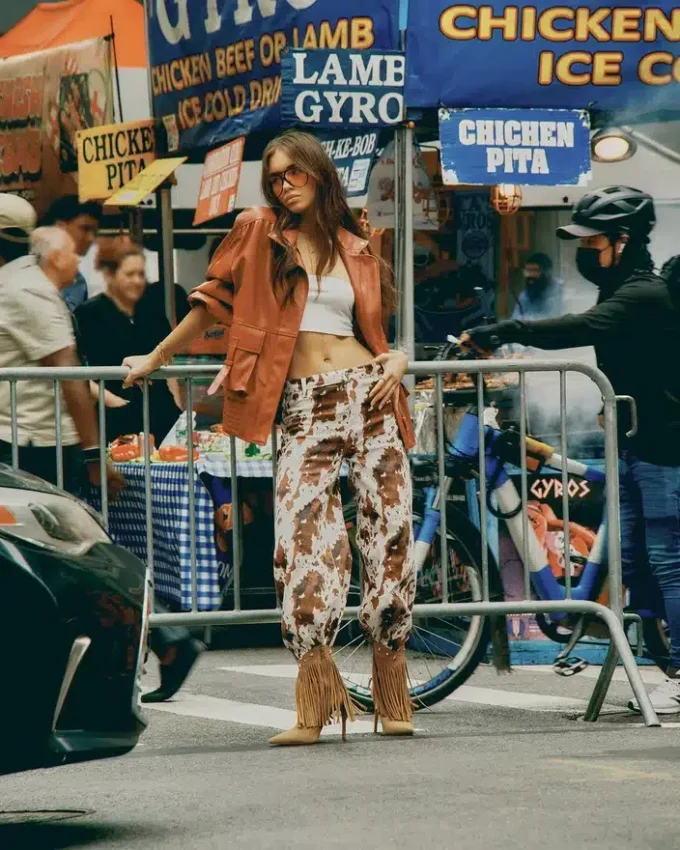 Camurça castanha Falter Camurça castanha Falter