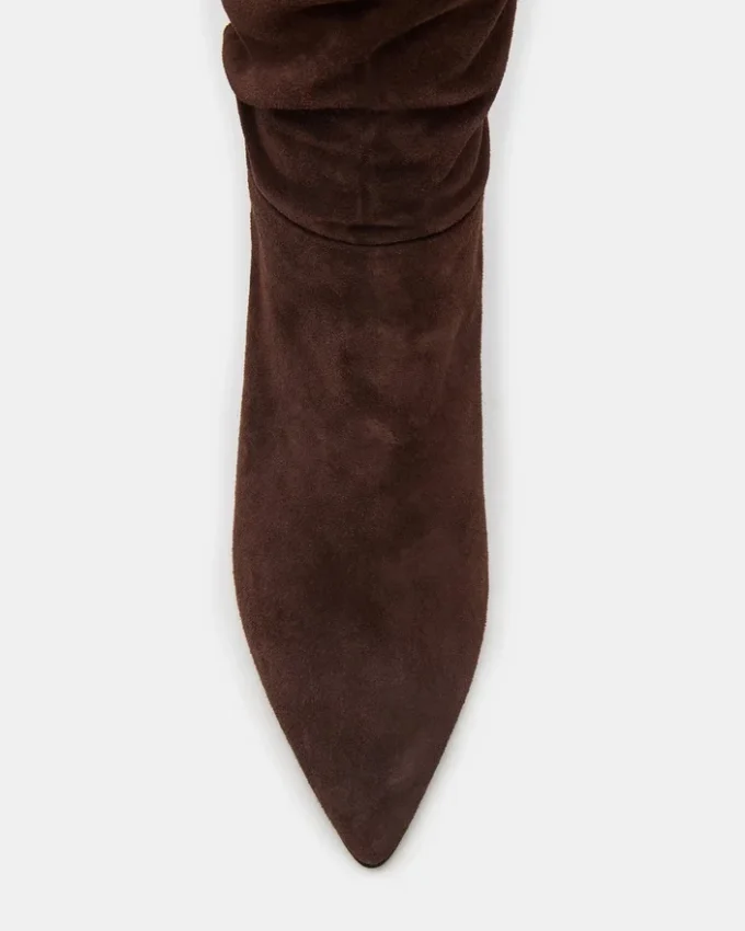 Camurça castanha Linger