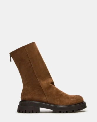 Camurça Lami em cinza-escuro