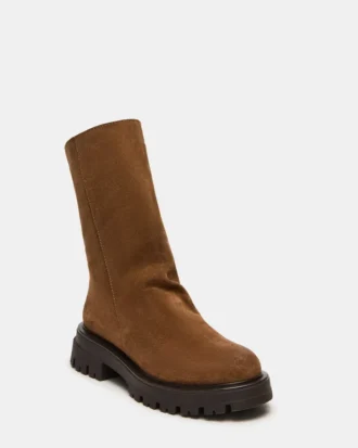 Camurça Lami em cinza-escuro