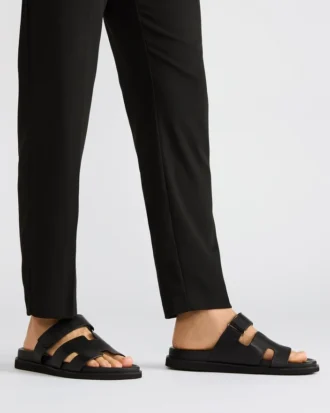 Maiven em couro preto