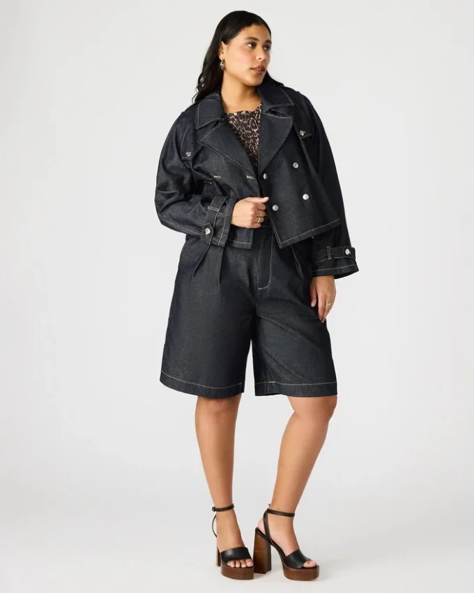 Casaco de ganga Sirus Indigo