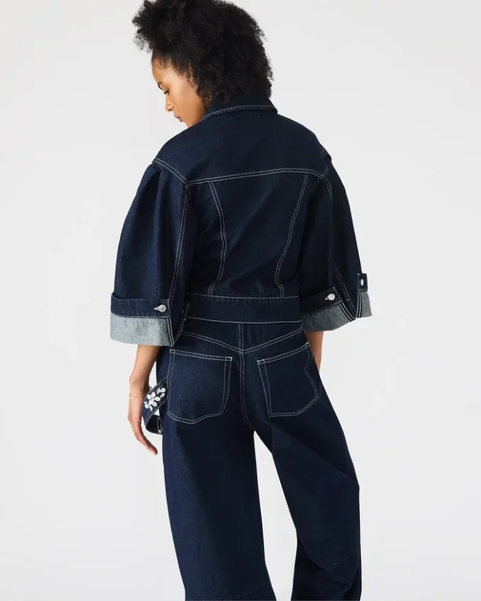 Casaco Dorothy em Denim Azul Bijou