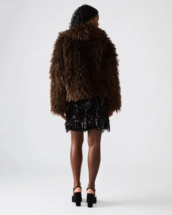 Casaco Inaya Espresso Escuro