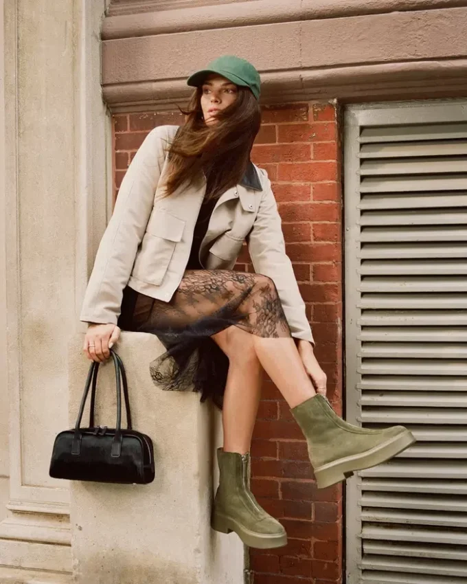 Bolsa Anise Preta Multicolorida